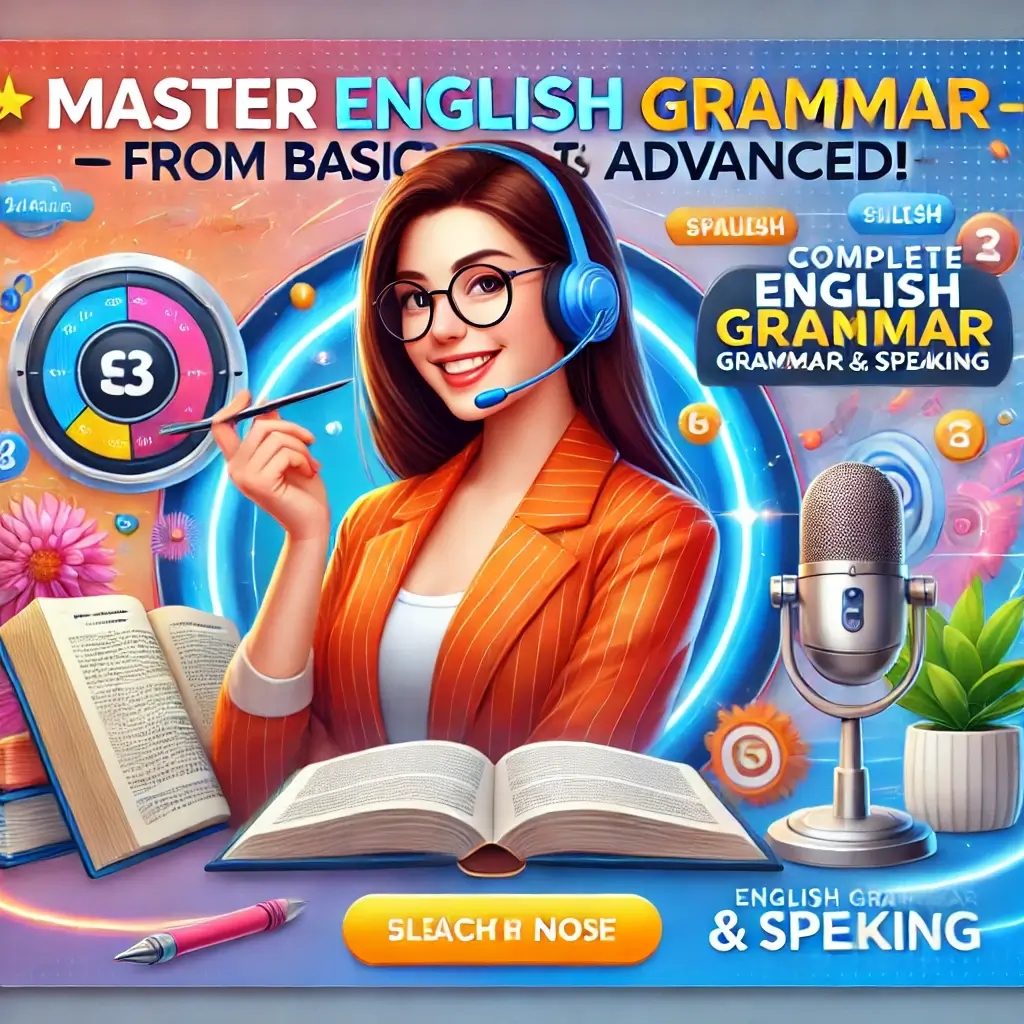 WELCOME IN ENGLISH GRAMMAR / SPOKEN COURSE