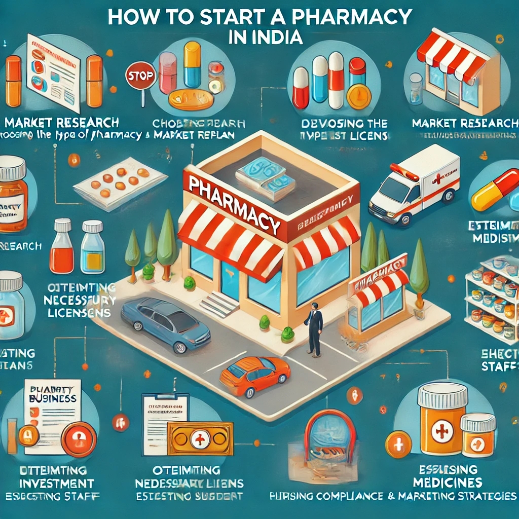 How to Start a Pharmacy Business in India: Complete Guide with Investment Details