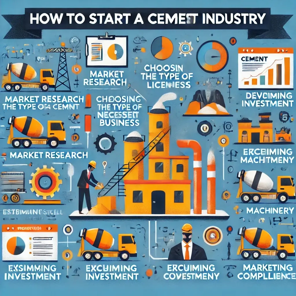 How to Start a Cement Industry in India: Complete Guide with Investment Details