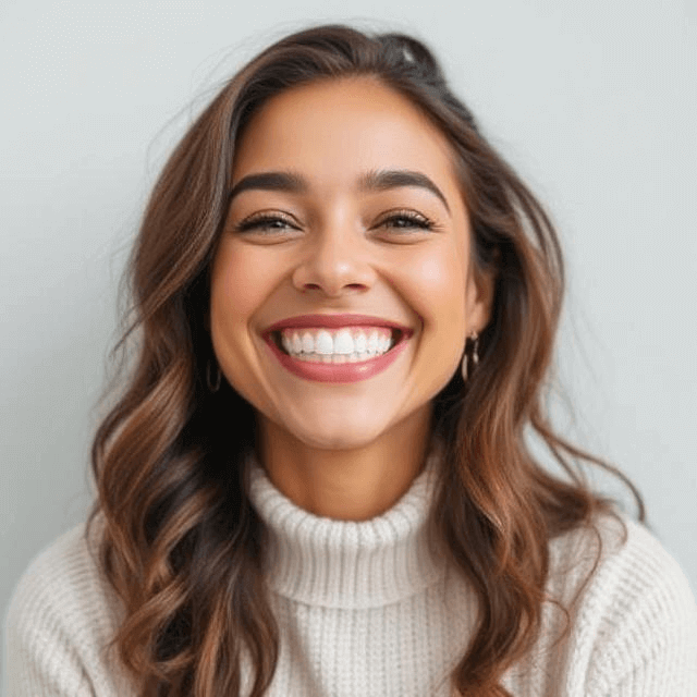 An image representing the power of a smile, illustrating its effect on personality enhancement, confidence, and first impressions.